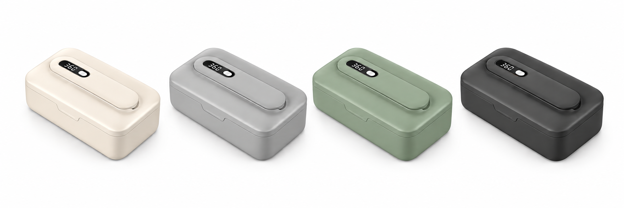 XD-003 color concepts in ivory, mist grey, sage green and charcoal